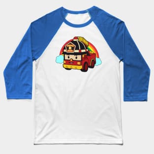 Fireman Baseball T-Shirt